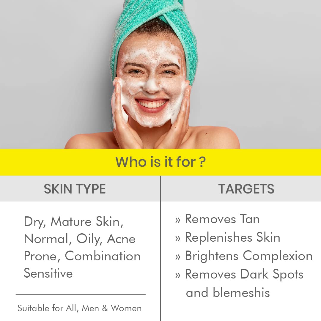 Get TanFree & Brighter Skin with DTan Face Wash ozoneayurvedics