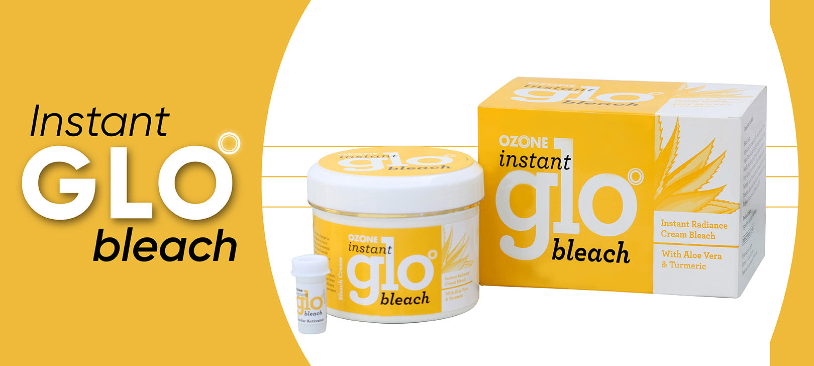 Glowing Skin in Minutes: The Instant Glo Bleach Guide – Ozone Ayurvedics