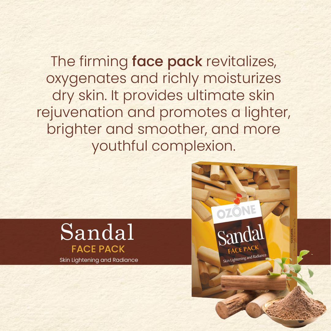 Sandal Dry Face Pack
