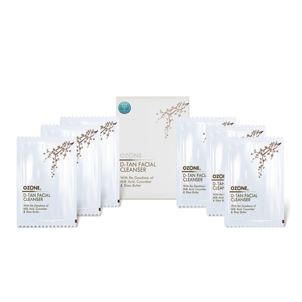 D-Tan Facial Cleanser - (6 x 10g)