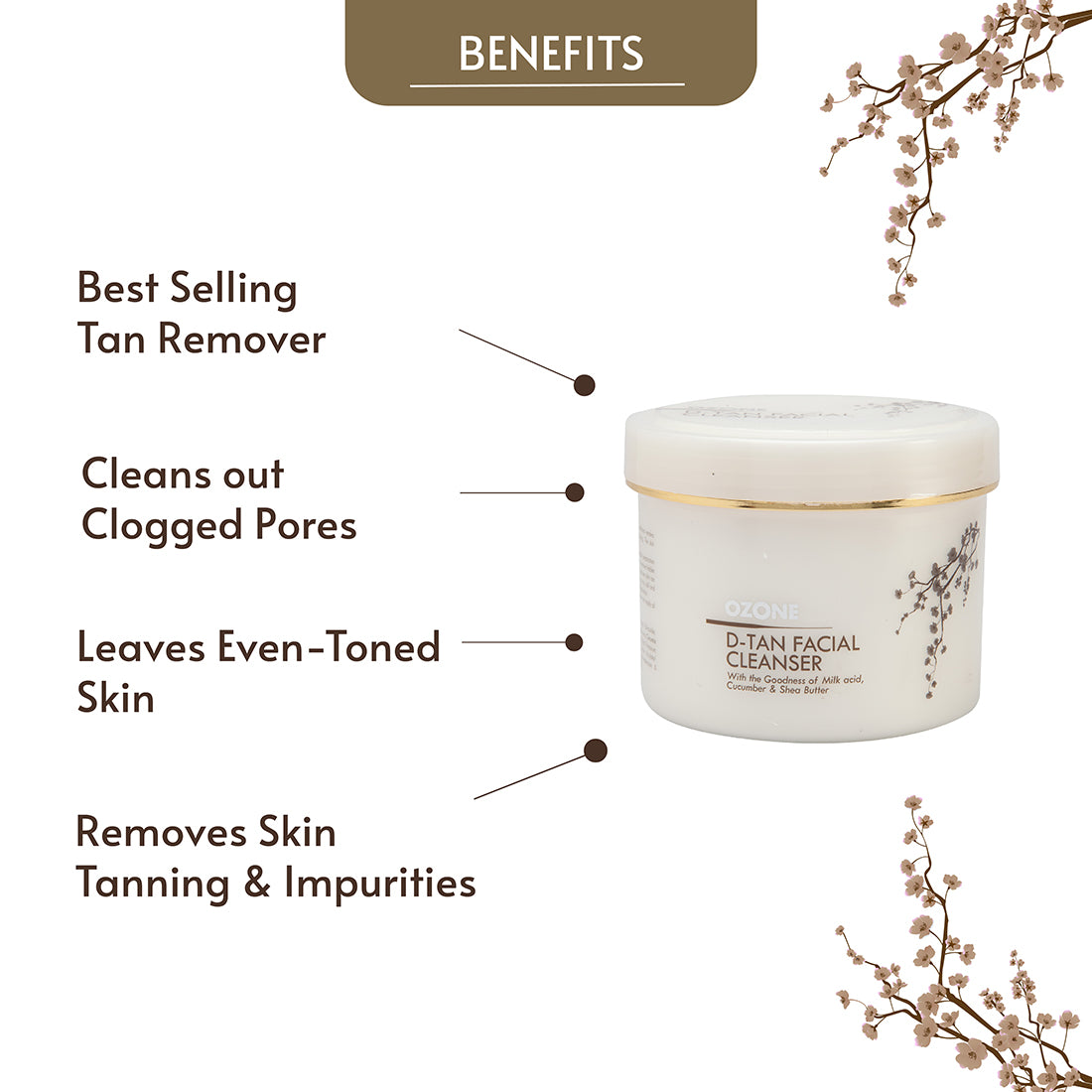 Ozone D-Tan Facial Cleanser