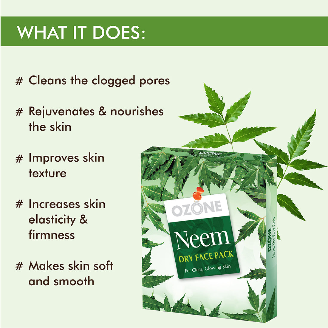 Neem Trio: Pack, Facewash, Soap