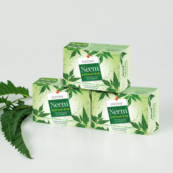 Neem Bathing Bar  (Pack of 3)