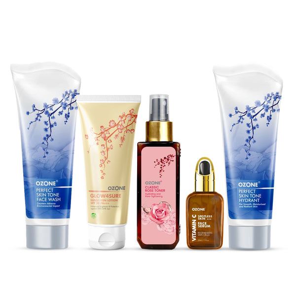 Ozone Glowing Skincare Routine
