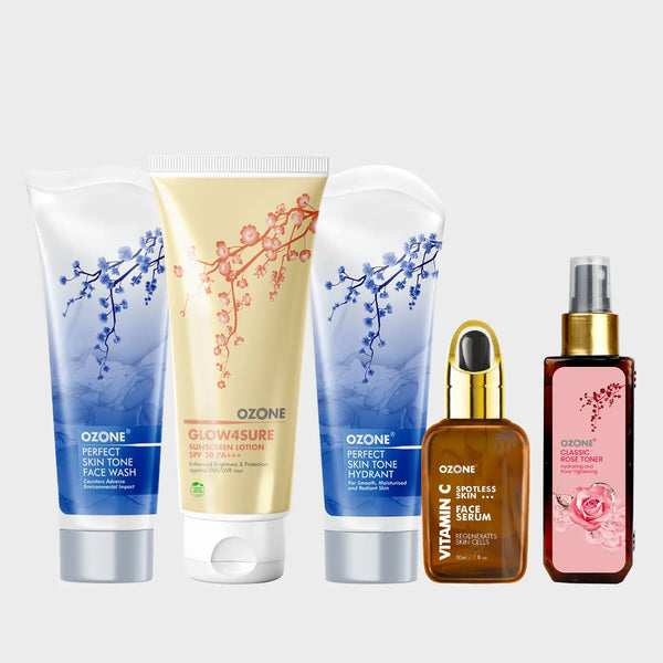 Ozone Glowing Skincare Routine