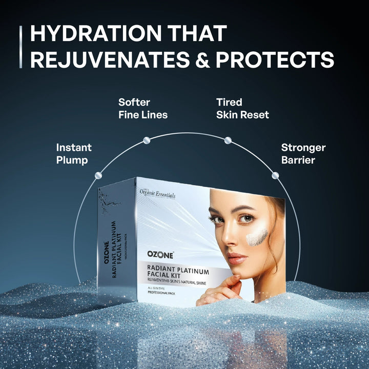 Ozone Kit Ozone Radiant Platinum Facial Kit – Ozone Ayurvedics