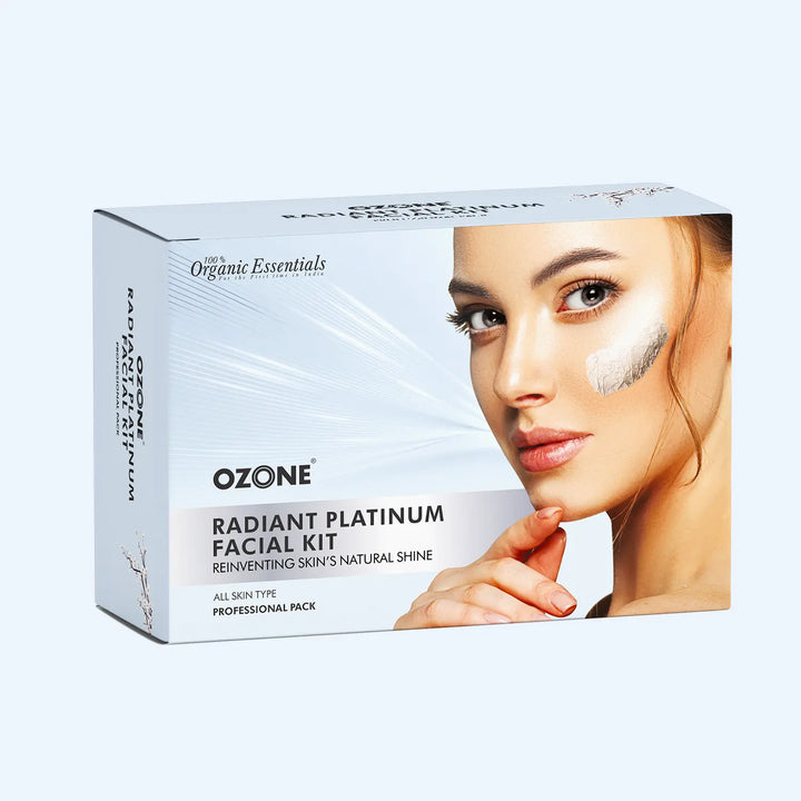 Ozone Radiant Platinum Facial Kit