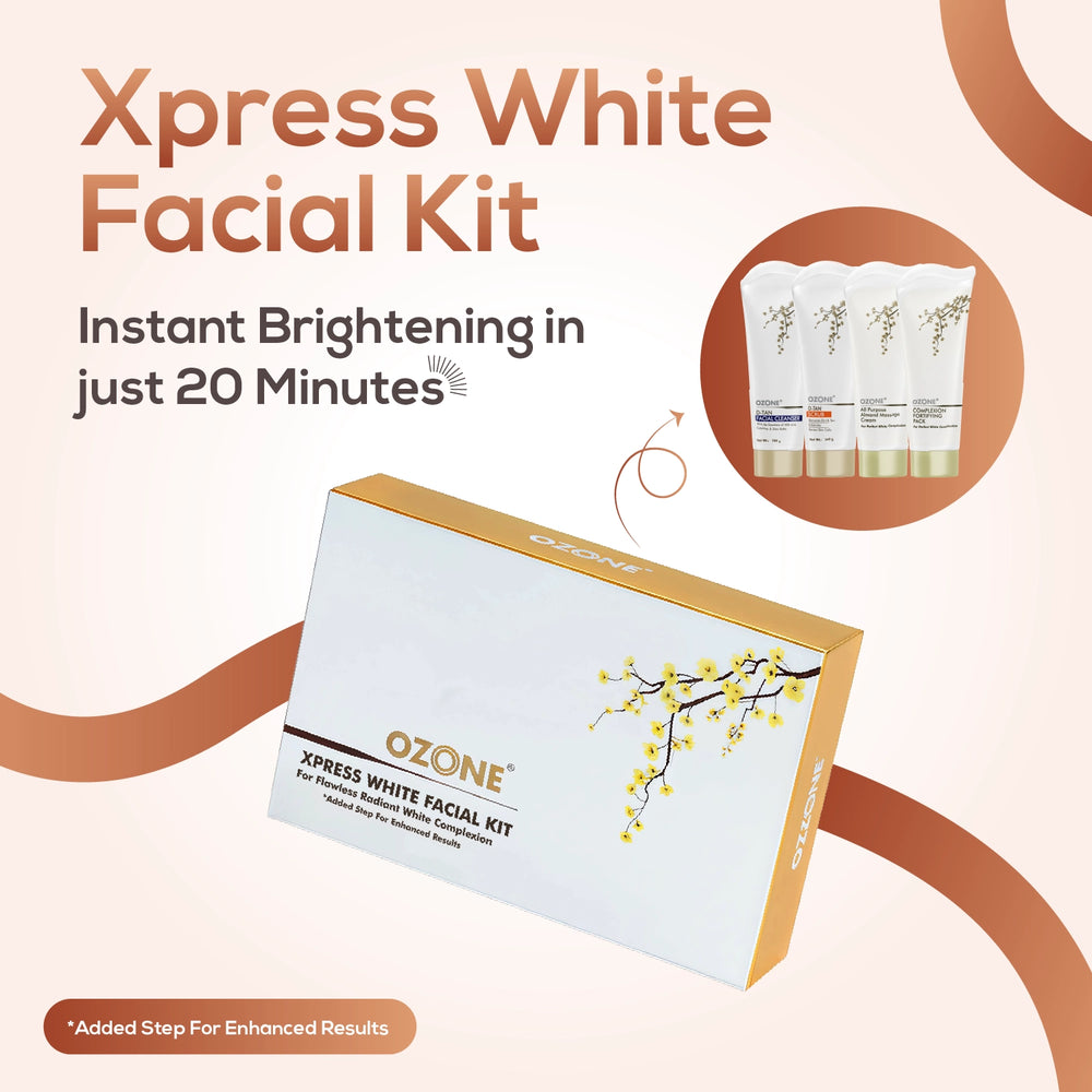 Xpress White Facial Kit – Ozone Ayurvedics