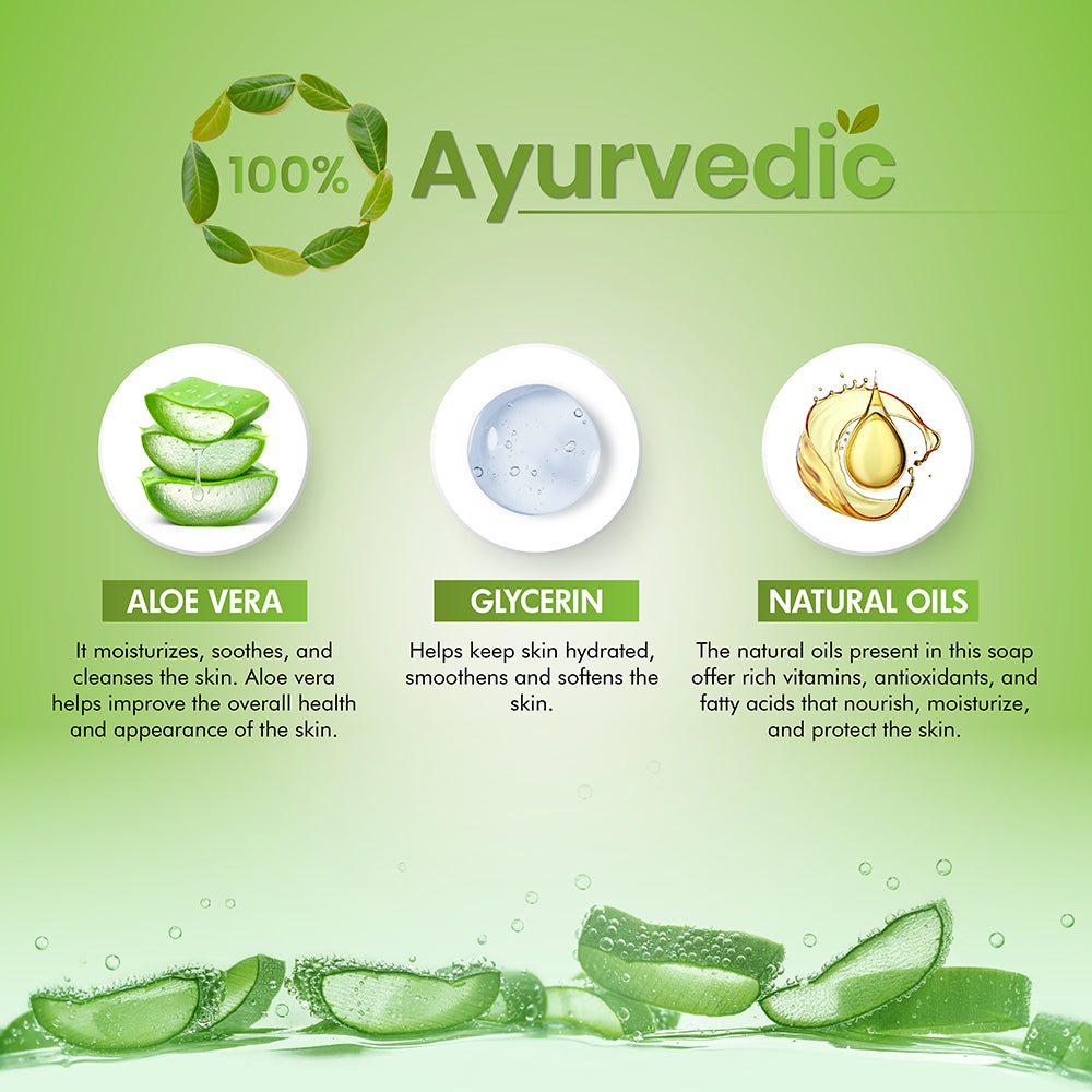 Aloe Vera Bathing Bar – Ozone Ayurvedics
