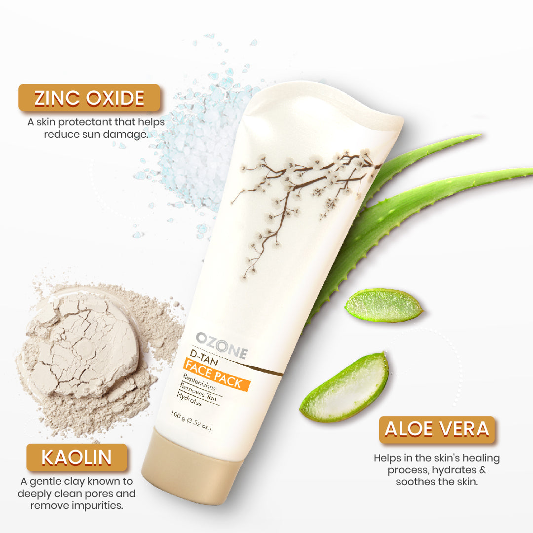 Ozone d-tan face pack 