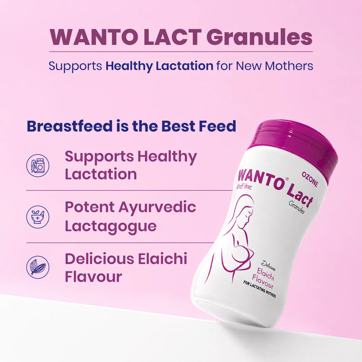 Wanto Lact - Feeding Supplement – Ozone Ayurvedics