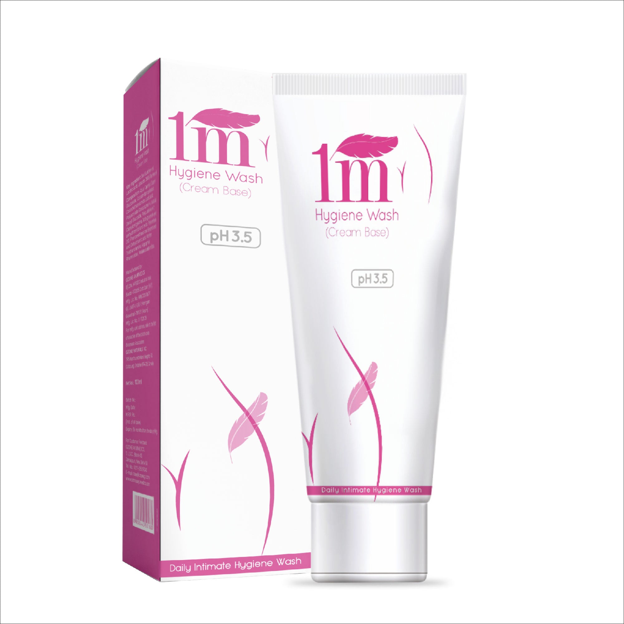 1M Intimate Cream Wash (Pack of 2)