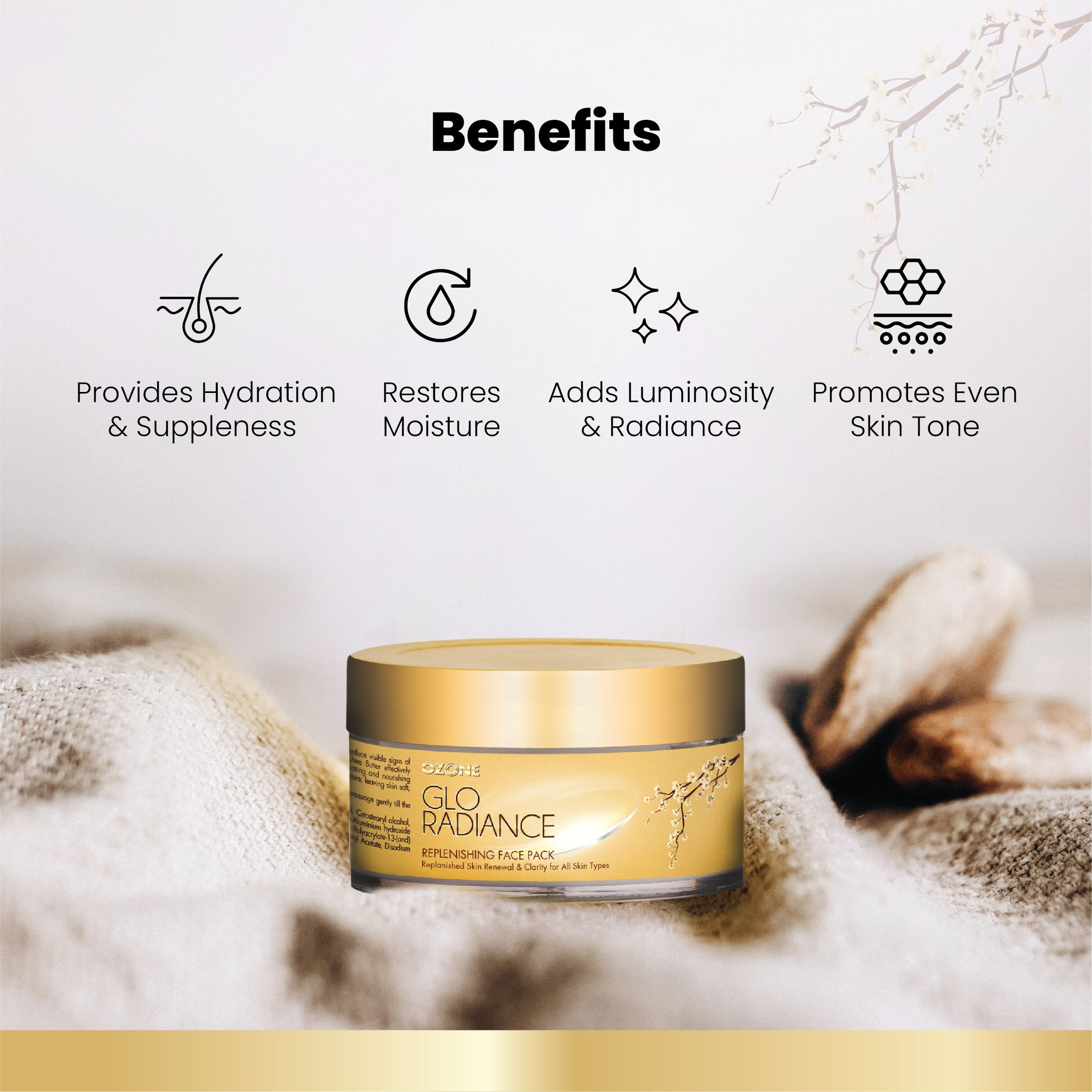 Glo Radiance Replenishing Face Pack