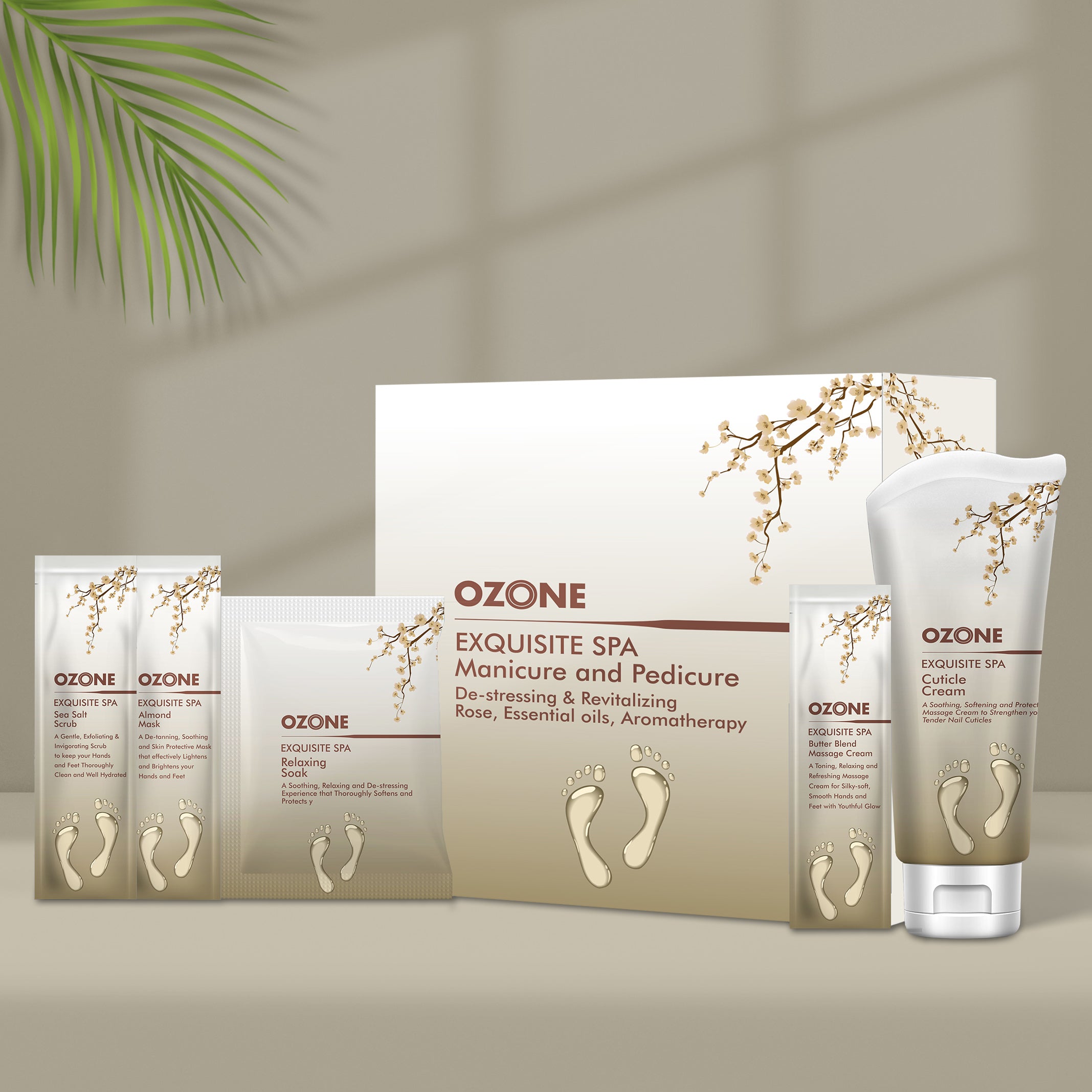 Exquisite Spa Manicure And Pedicure Kit